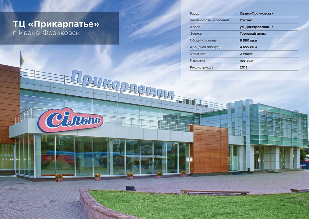ТЦ «Прикарпаття», Івано-Франківськ